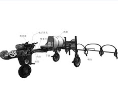 賽蘭小型自走式噴桿噴霧機(jī)